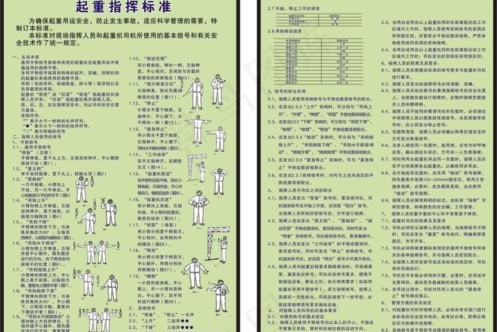起重机指示图片cdr矢量模版下载