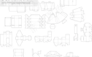 各种包装盒模板