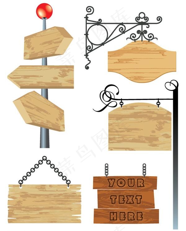 指示牌图片