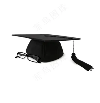 博士帽免抠素材PSD分层