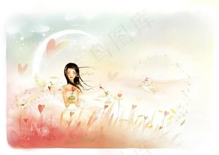 韩国梦幻插画高清分层【TIF】【3... 韩国梦幻插画高清分层【TIF】【3...