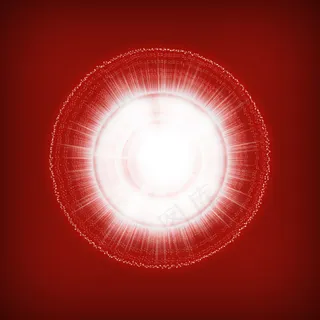 护肤花芯特效红色背景图