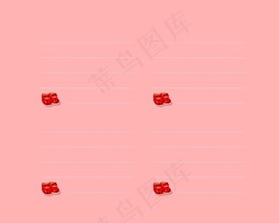 粉红色公告素材图片