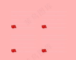 粉红色公告素材图片
