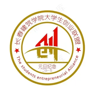 大学生创业联盟 胸牌