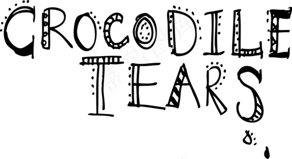 男装T恤图案字体设计