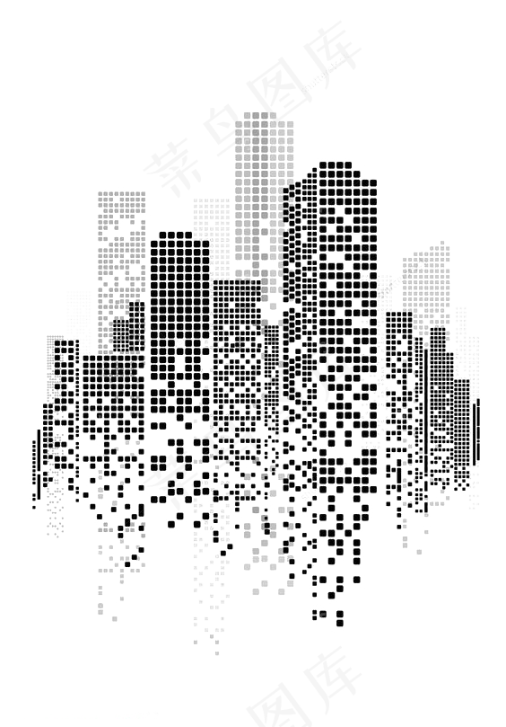创意城市免扣元素