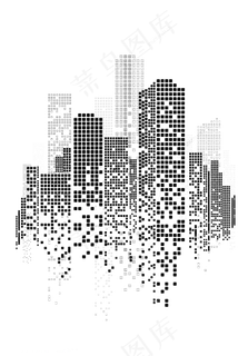 创意城市免扣元素