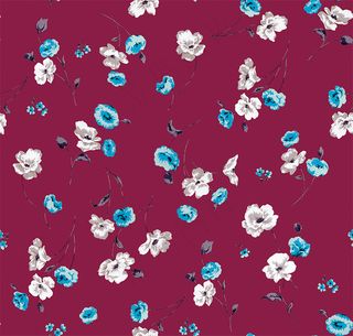 数码印花小碎花四方连续可拼接回位纹...