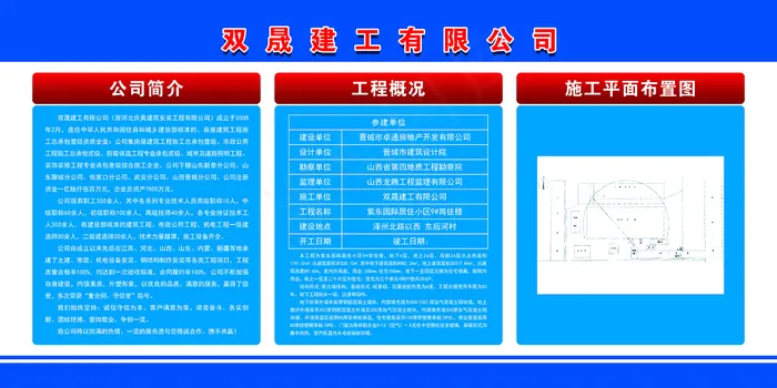 蓝色工程概况