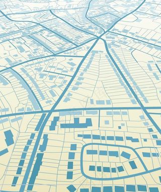 城市分布图图片