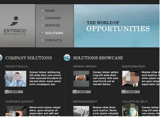 欧美灰色背景flash