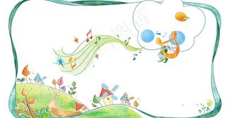 卡通春天娃娃图片