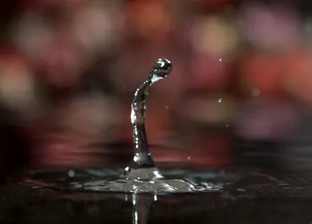 水滴波纹素材图片