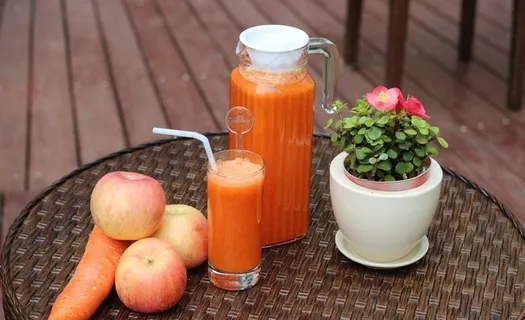 胡萝卜汁图片