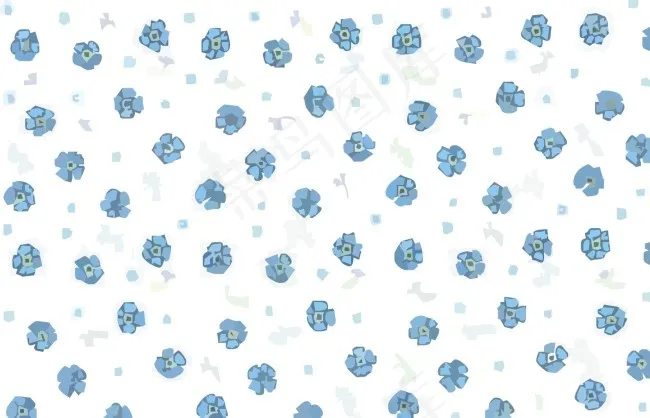 花卉cdr矢量模版下载