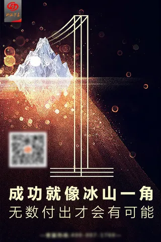 公司励志系列海报