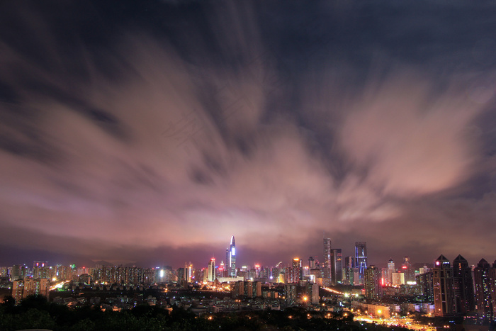 深圳夜景图片