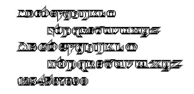 Morbidfx 英文字体下载