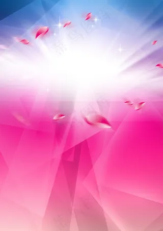 粉红色花瓣背景