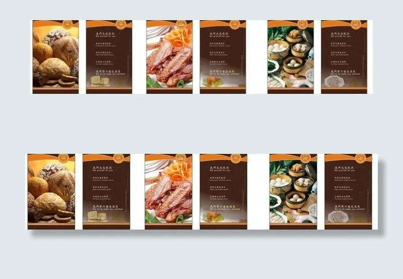 熟食区域包柱图片cdr矢量模版下载