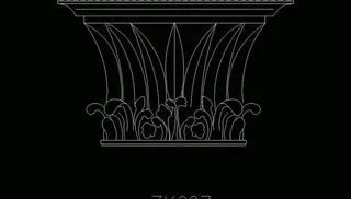 欧式构造 罗马柱之柱头图片