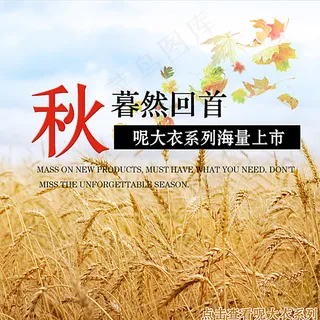 秋季海报宣传图片