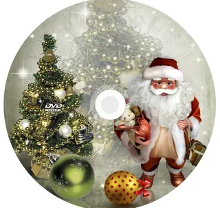 新年的dvd光盘模板图片