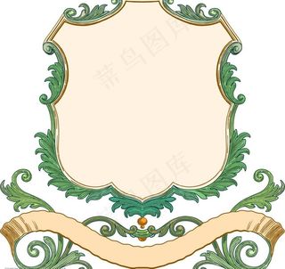 相框花纹图片