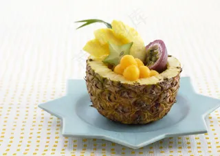 创意水果拼盘图片