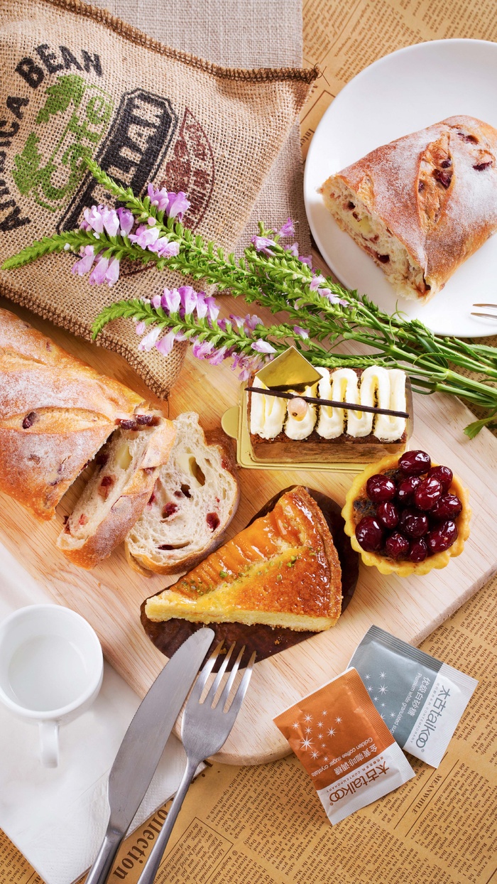 西式面包高清摄影图片