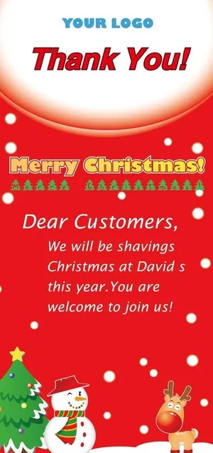 圣诞节促销海报排版素材图片