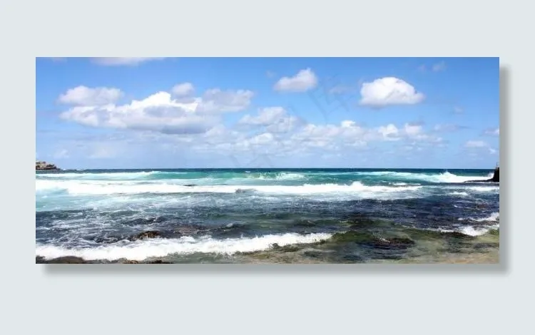 海滩风光图片