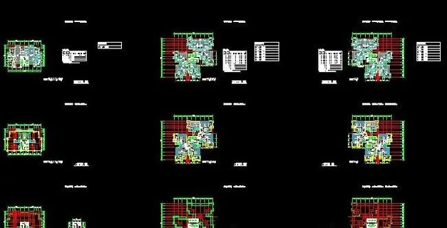 一梯六户经典户型设计图