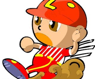 棒球 卡通运动人物图片