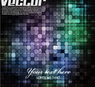 矢量马赛克图片