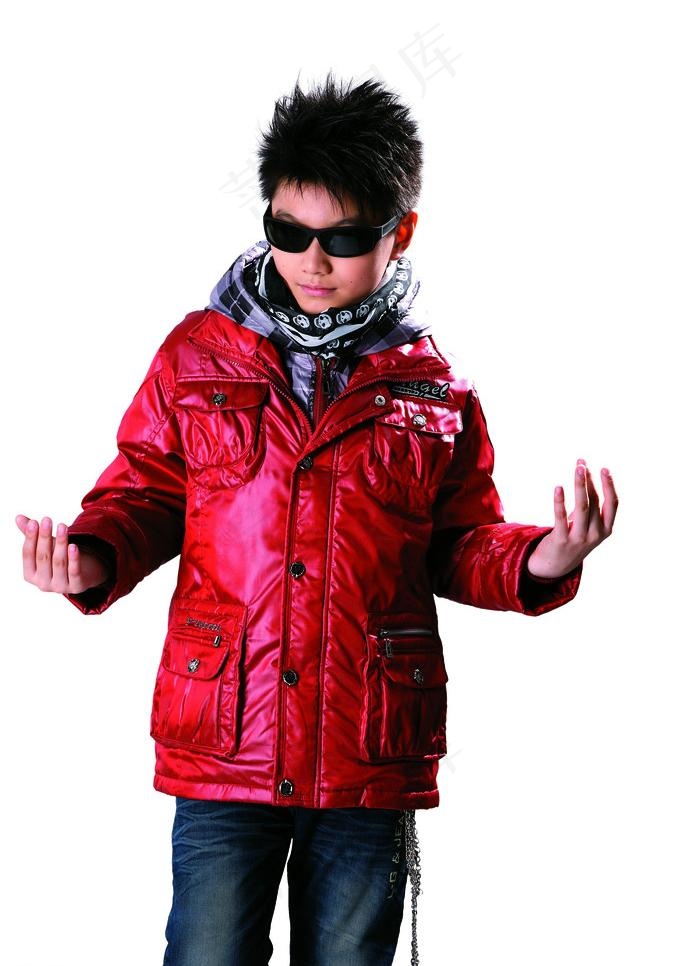 儿童羽绒服图片