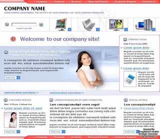 电脑产品模板下载