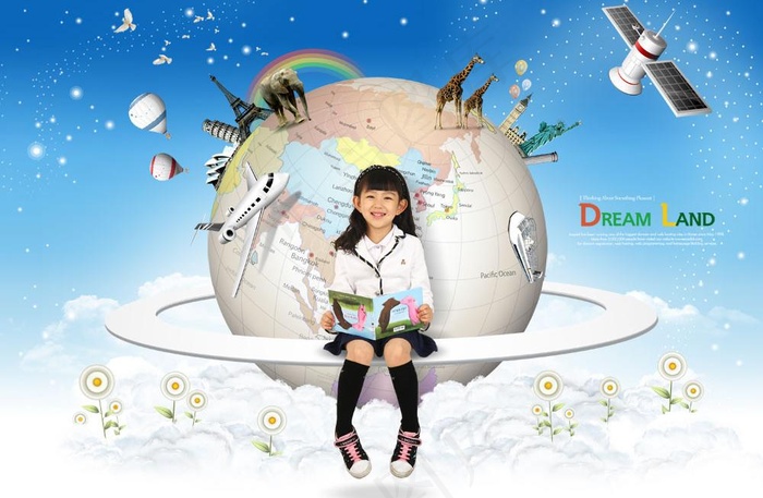 畅想世界创意设计图片(2824X2008(DPI:300))psd模版下载