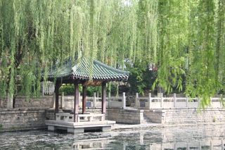 济南泉城河道图片