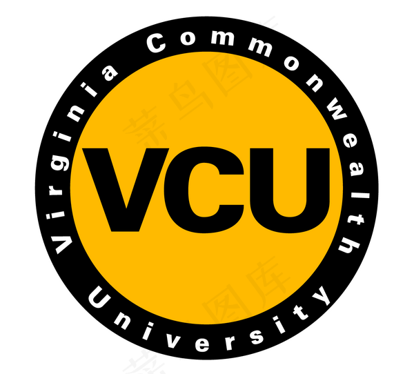 VCU logo设计欣赏 VCU知...ai矢量模版下载