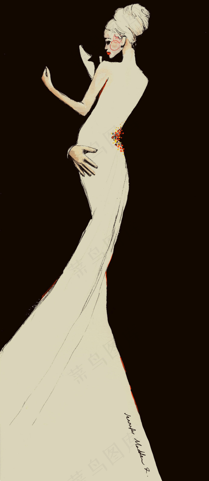 时尚女装设计图