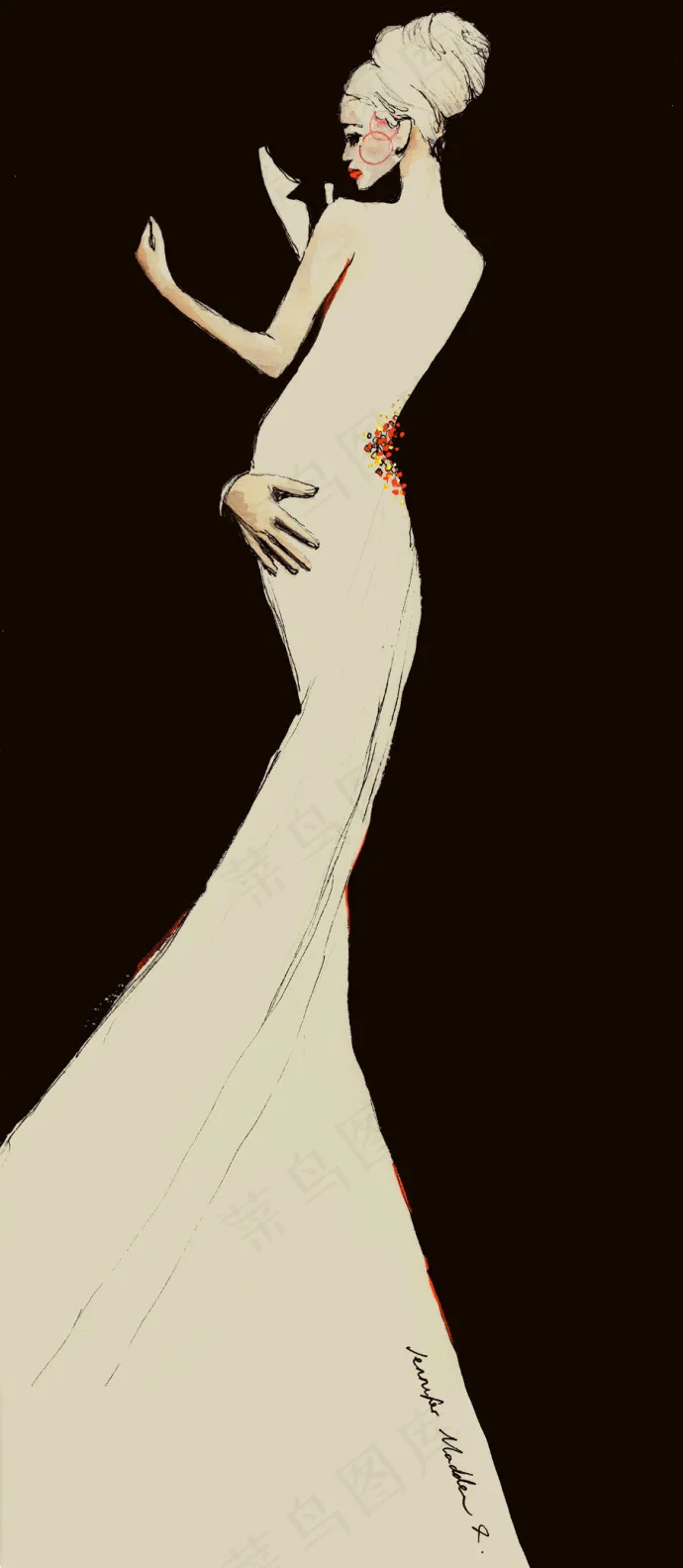 时尚女装设计图