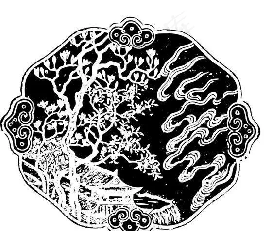清代（下）版画 装饰画 中华图案五千年 矢量 AI格式_0051ai矢量模版下载