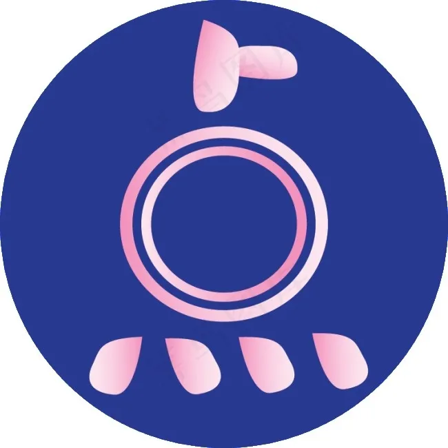 零点平面logo设计ai矢量模版下载