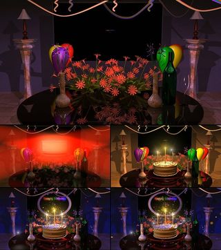 生日快乐节日片头视频