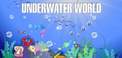 海底世界ai矢量模版下载