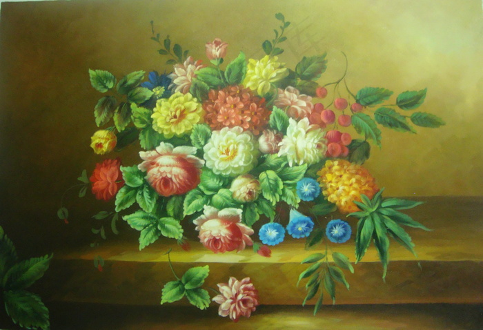 各种花朵无框画