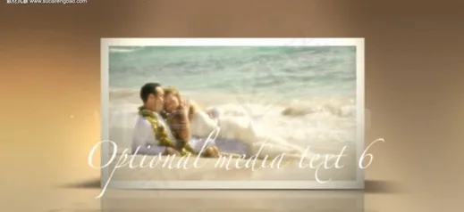 婚礼相册AE模板片头