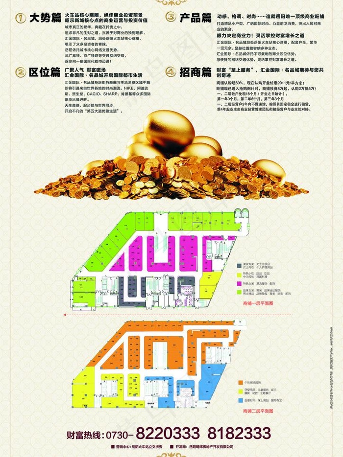 房地产招商图片psd模版下载